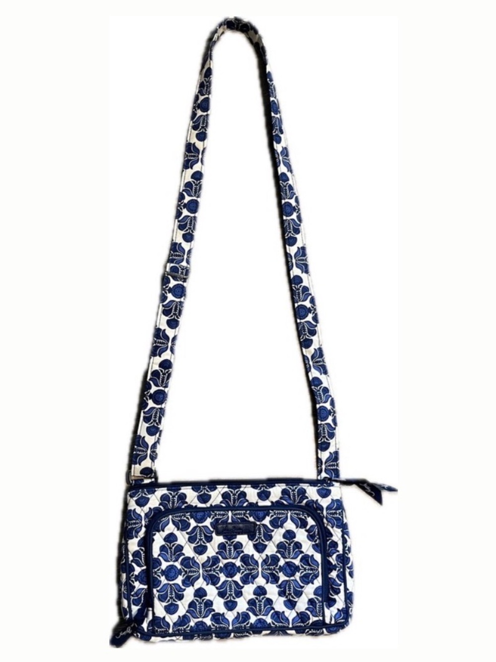 Vera Bradley Crossbody Bag Cobalt Tile